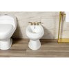 Kingston Brass ThreeHandle Bidet Faucet, Brushed Brass KB327NFL